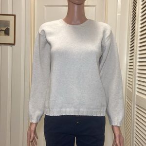 Medium Talbots Cotton Cream Color Sweater